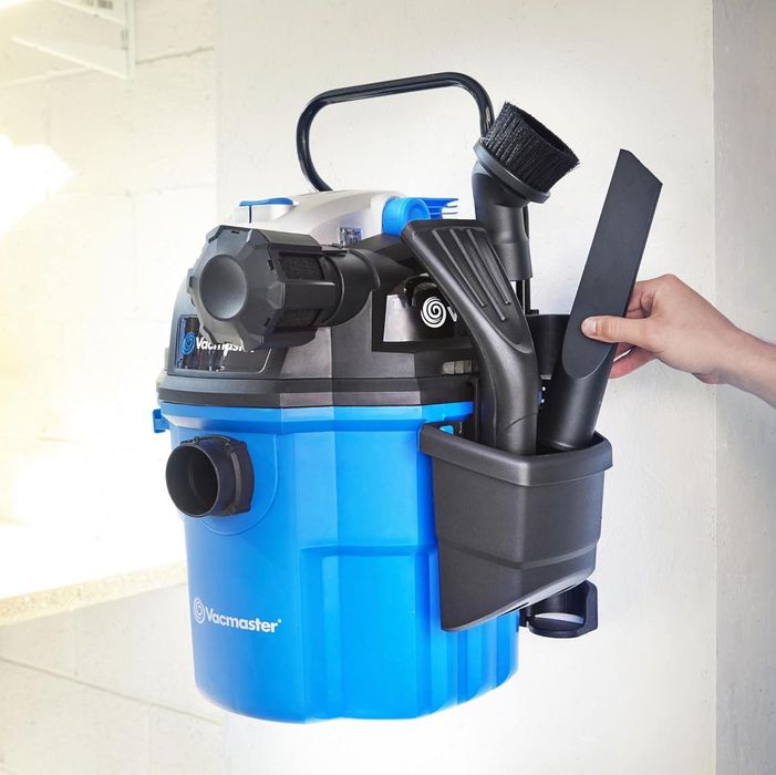 Прахосмукачка за мокро и сухо почистване Vacmaster 1500W, 18L, функция за издухване, за дома, многоцветна