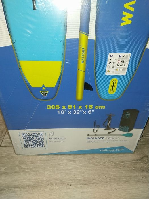Placa stand up paddle gonflabila wattsup