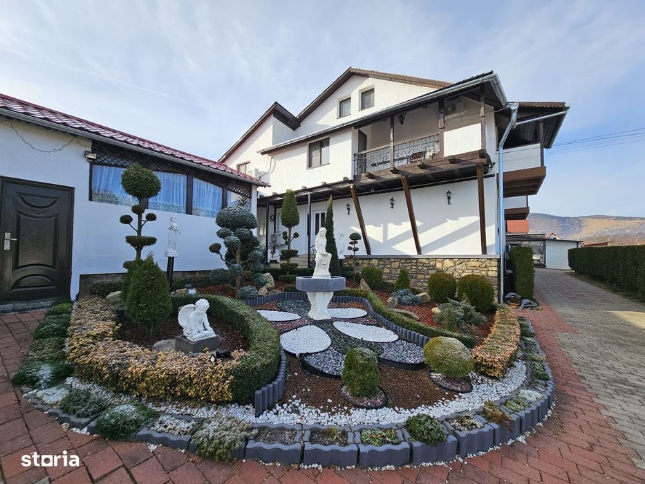 Pensiune+VILA, NOU: Casa Elena Sibiel, Terasa, Garaj, Renovata|VIDEO