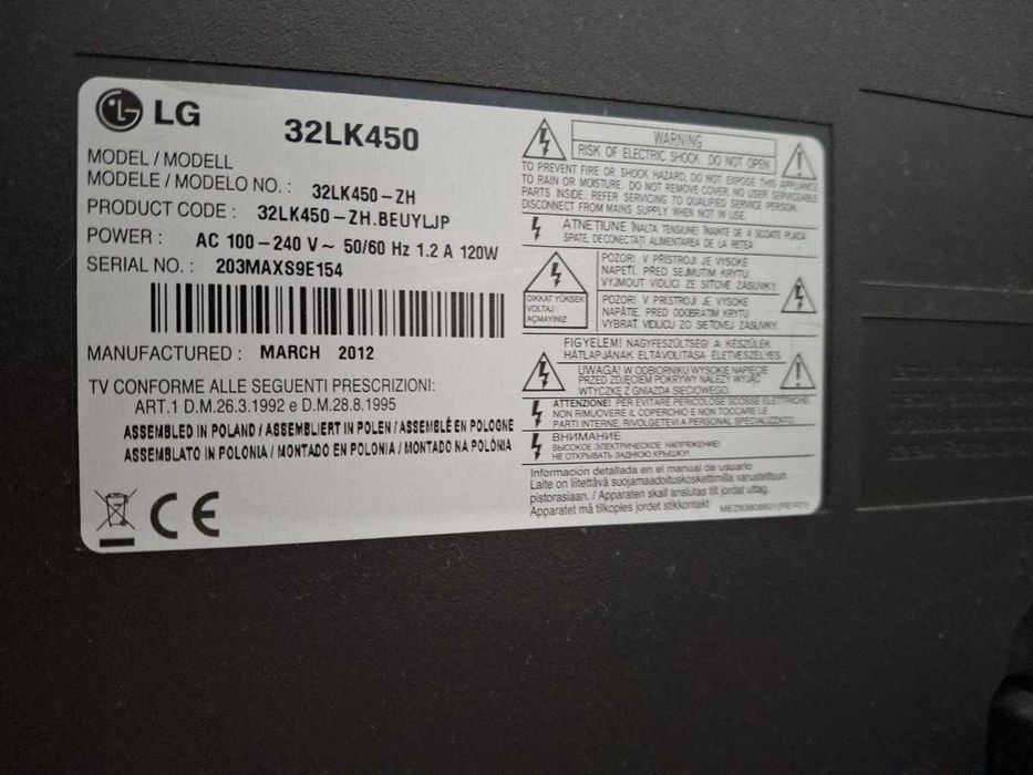 Vand tv Lg in stare perfecta