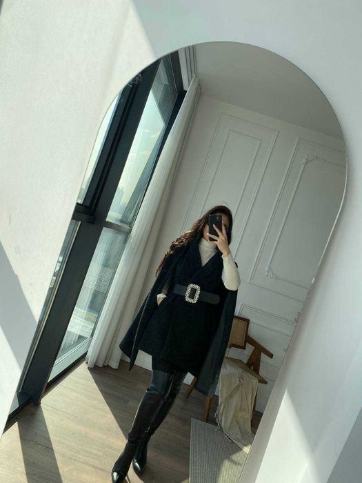 Шикарный кейп пальто