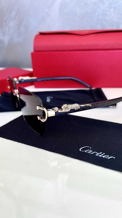 Слънчеви Очила Cartier - НОВИ Унисекс Очила с Ефектна Рамка