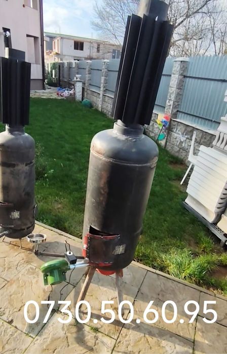 Sobă ulei ars ventilator 80w inclus