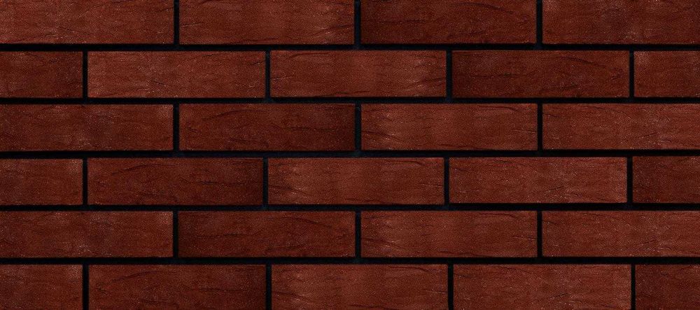 Облицовочный клинкерный кирпич Гранат