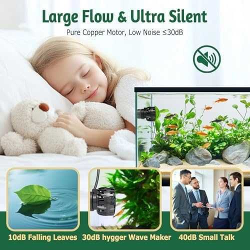 Нова помпа 9W вълногенератор за аквариум 2500L/H + контролер 3 режима