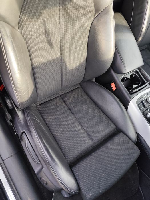 Scaune sline audi A6 4G. Interior sline semi piele audi A6 C7 4G