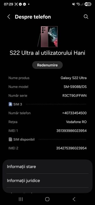 Samsung s22 ultra super oferta -1300 ron