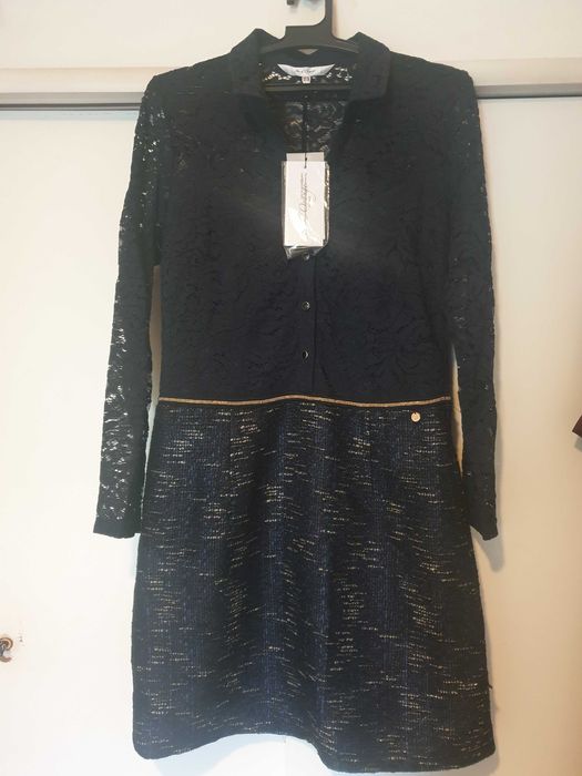 Дамска рокля с дантела