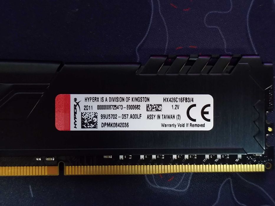Memorie Kingston HyperX Fury, 4GB, DDR4, 2666MHz, CL16, Utilizat