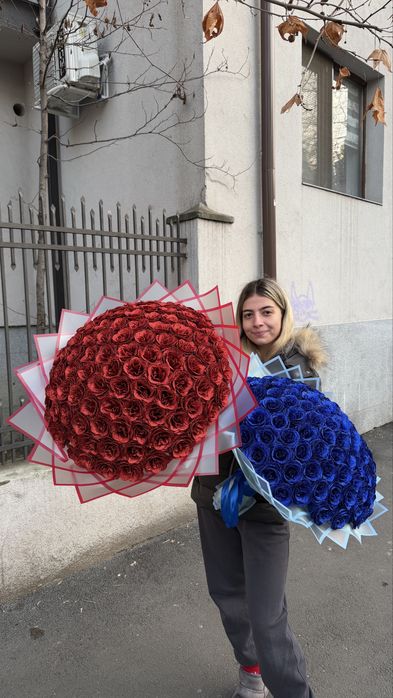 Buchete de Trandafiri de sapun cu sclipici cu livrare, personalizari