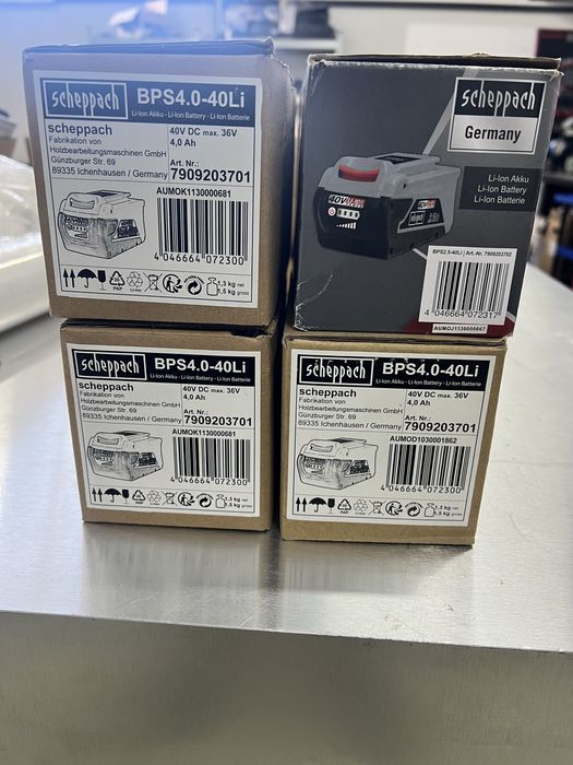 Акумулаторна батерия BPS4.0-40Li – 4AH / 40V / Scheppach BPS2.5-40Li