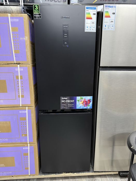 Холодильник Ziffler NO FROST inverter 186*60