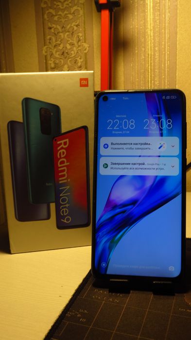 Redmi note 9 128 гигабайт