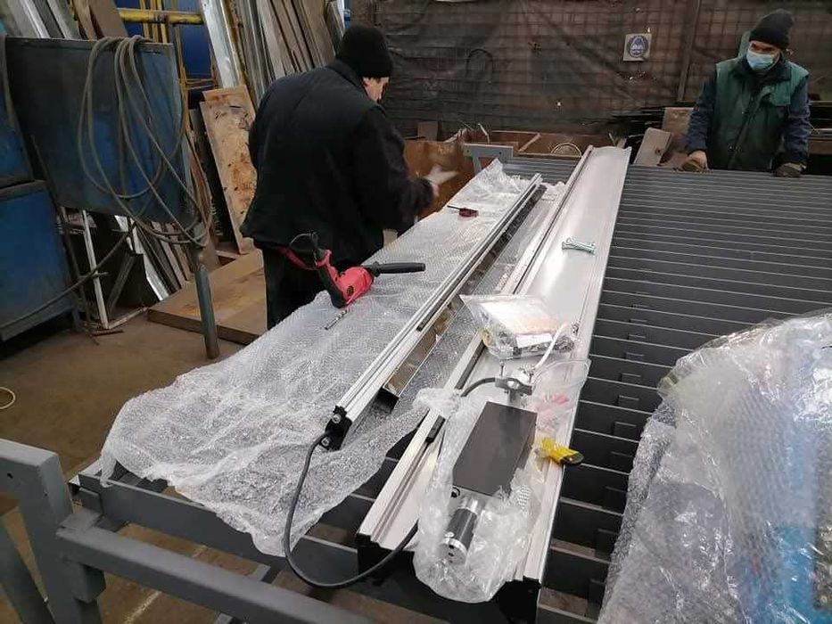 MASA CNC pentru taiere tabla cu plasma 2mx3m compresor si instalare