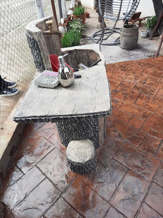 Щампован Бетон и Шлайфан Драскан Ресан Бетон - София Пловдив и Плевен