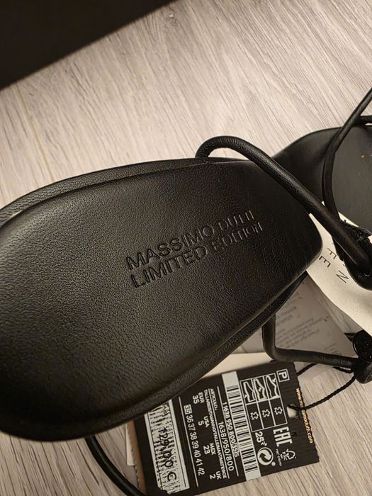 Pantofi piele Massimo Dutti Limited edition