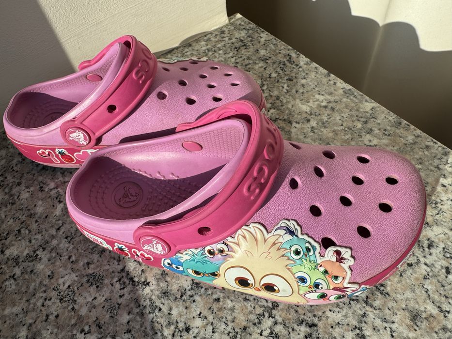 Sandale Hush Puppies piele saboti Crocs fete marimea 29