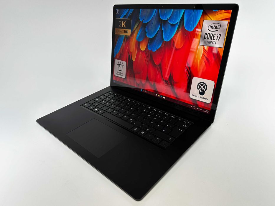 Laptop Microsoft Surface 3 intel i7-1065G7 16 gb ram 256 gb ssd 15 inch 2K Touchscreen Ultraslim Carcasa metalica Windows 11 Factura si Garantie 1 an
