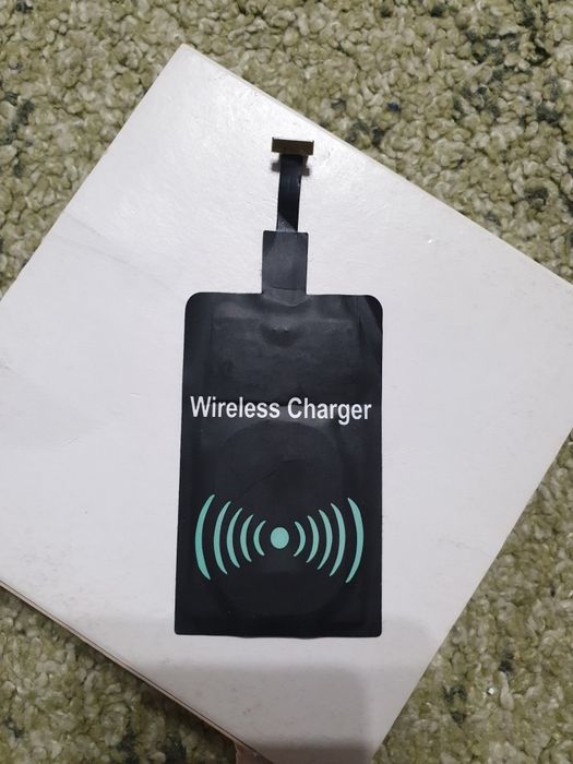 20 de lei - pad inductie incarcare wireless iphone sau micro usb