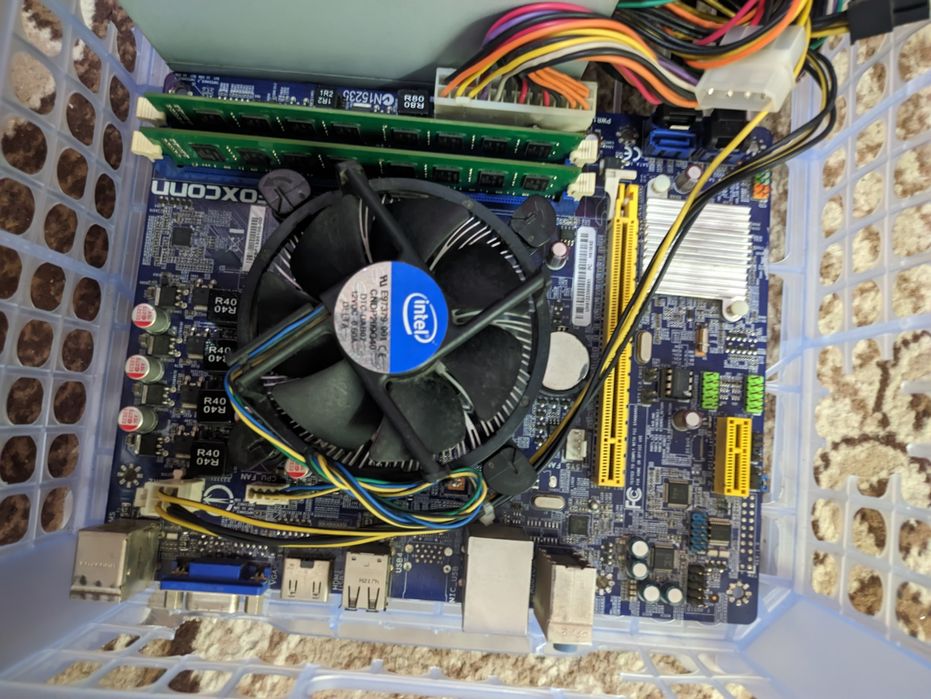 Продам пк i3 2130/озу4гб/120ссд500хдд