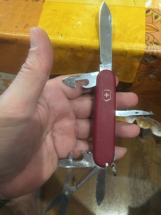 Нож Викторинокс, Солинген, Опинел, сърп и чук В.Търново
