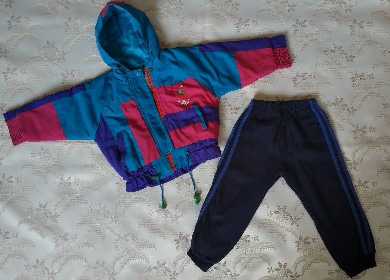 Курточка и штанишки с начёсом.