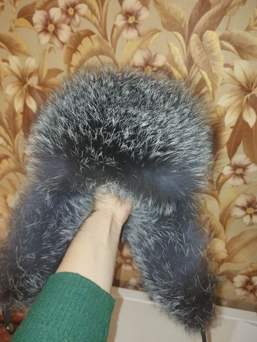 Шапка чернобурки