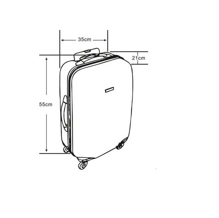 Куфар за ръчен багаж Mercado Trade, 33л. или 58л., Сив