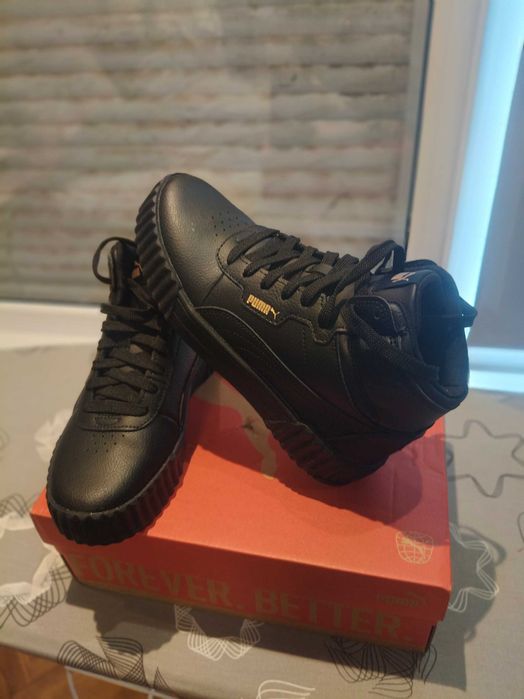 кожени дамски спортни обувки Puma