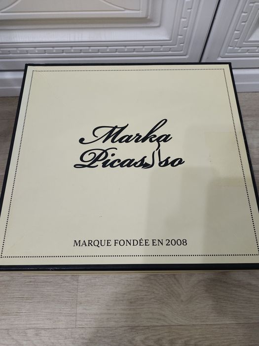Кожаные сапоги Marka Picasso