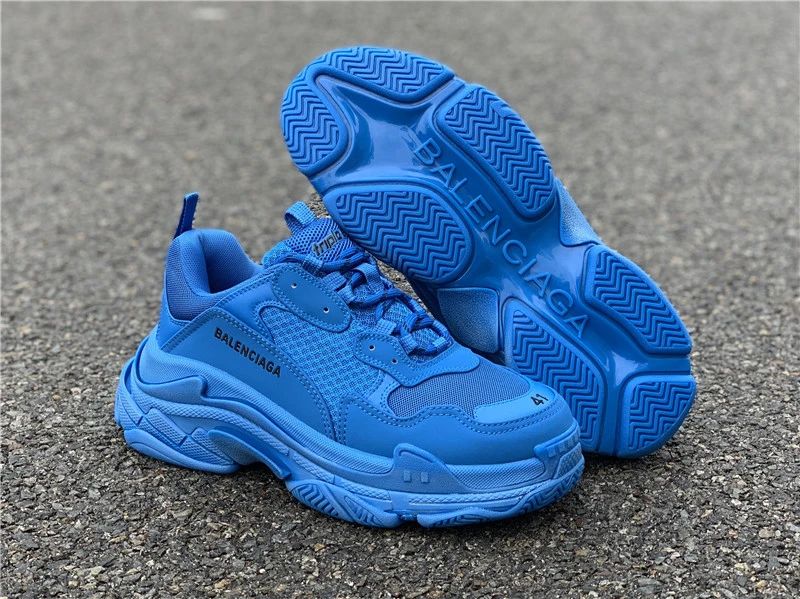 Balenciaga Triple S - Blue/Light Blue/Navy
