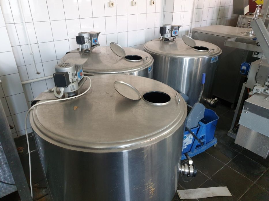 Tanc de racire/maturare lapte, inghetata, etc - 300 l. Aproape NOU!