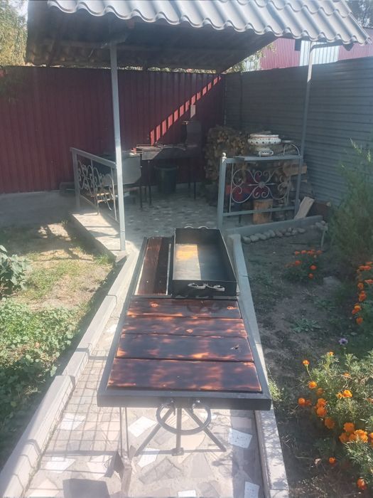 Продам мангал на колесах