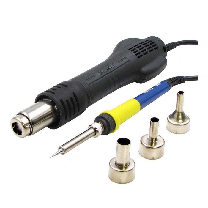 Станция за запояване BAKU BK878L горещ въздух, дигитален дисплей