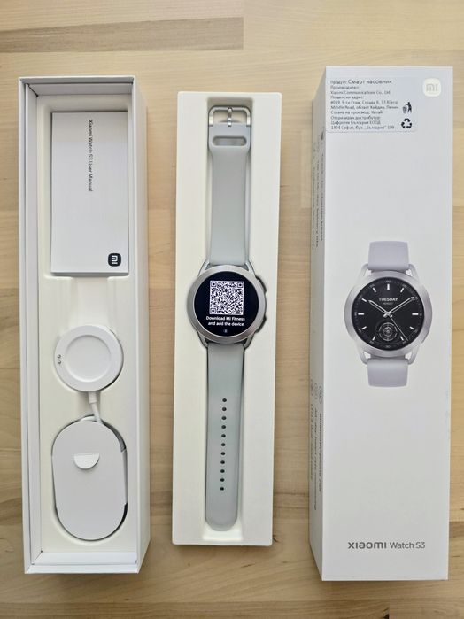 Xiaomi Watch S3 – сребрист