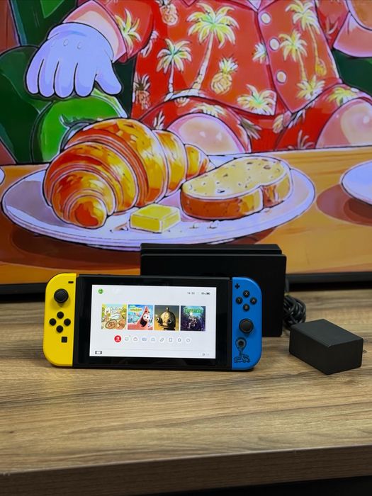 Прошитая Nintendo Switch Standard Limited Edition с играми, 128Gb