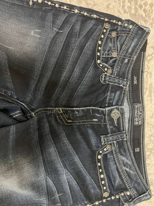 Широкие джинсы affliction (кастом)