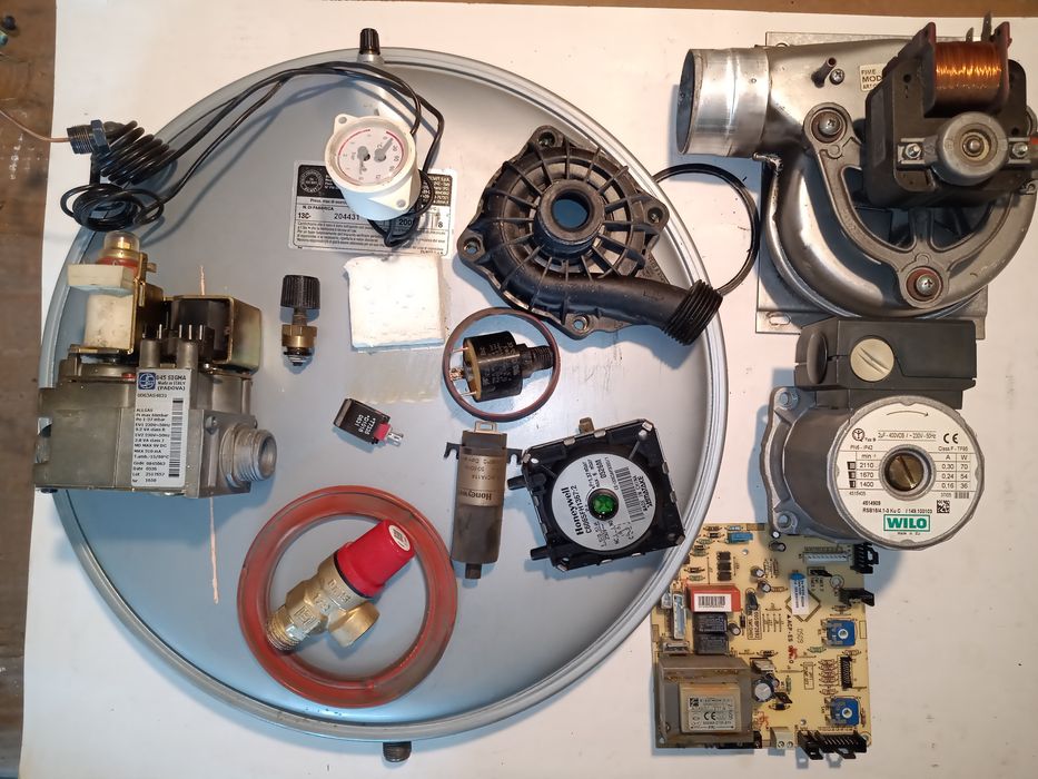 Mistral MBI Placa electronica Vas expansiune Vana gaz Pompa pantof