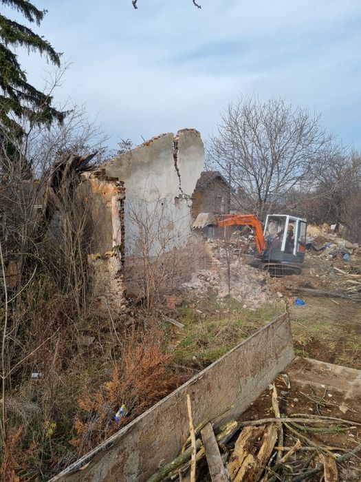 Услуги с мини багер