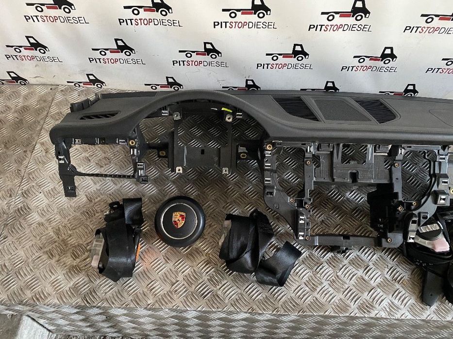 kit airbag complet porsche macan s 95b 2014 2015 2016 2017 2018 2019 2020 plansa bord-volan-airbag-centura