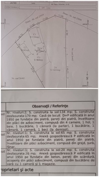 Vand casa si gradina
