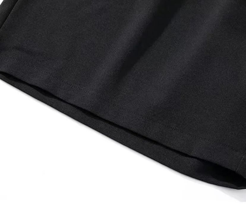 Базовые черные шорты с пиндодо