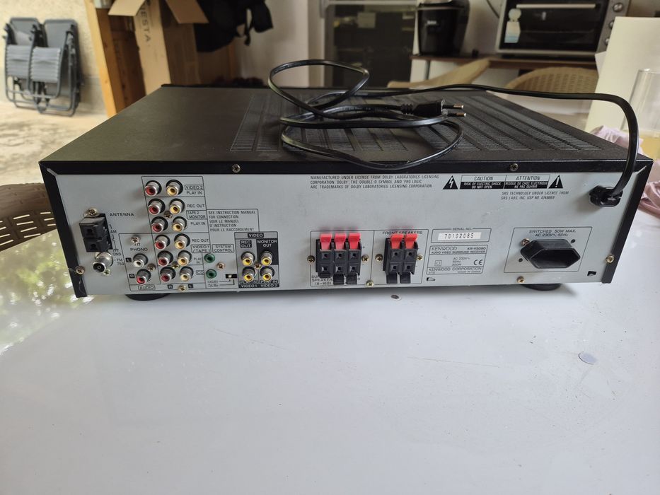 Vand amplificator Kenwood KR-V5090 cu boxe Unitra 65W