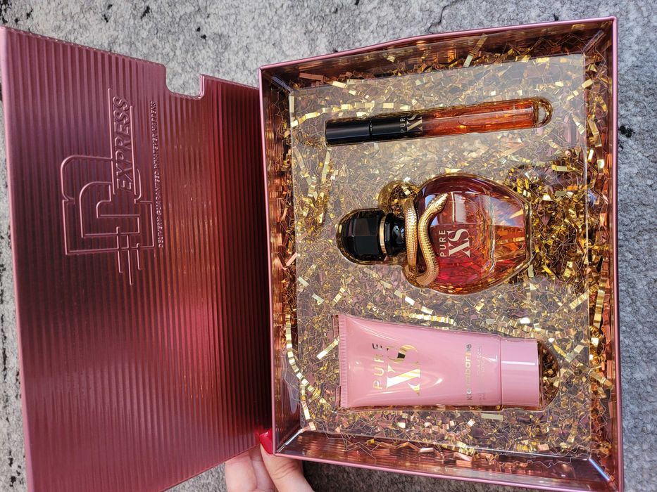 Paco Rabbane Pure XS - Нов комплект - парфюм + мини парфюм + лосион