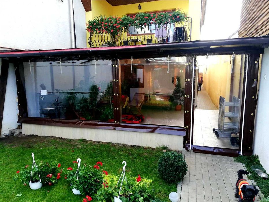 Delgufo - Inchideri terase cu prelata transparenta bride/rulouri/zip