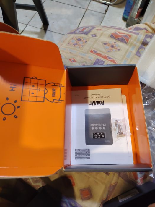 MPPT контролер за зареждане PowMr, 25A 12V/24V