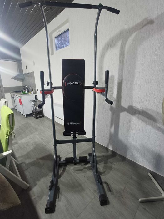 Aparat fitnes multifunctional (tractiuni si banca abdomene)