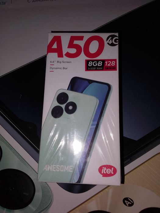 itel A 50 ishlatish qulay telefon