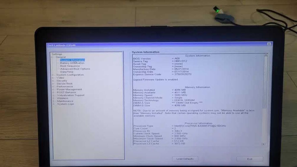 Procesor laptop Intel i5 4200M 2.5 Ghz