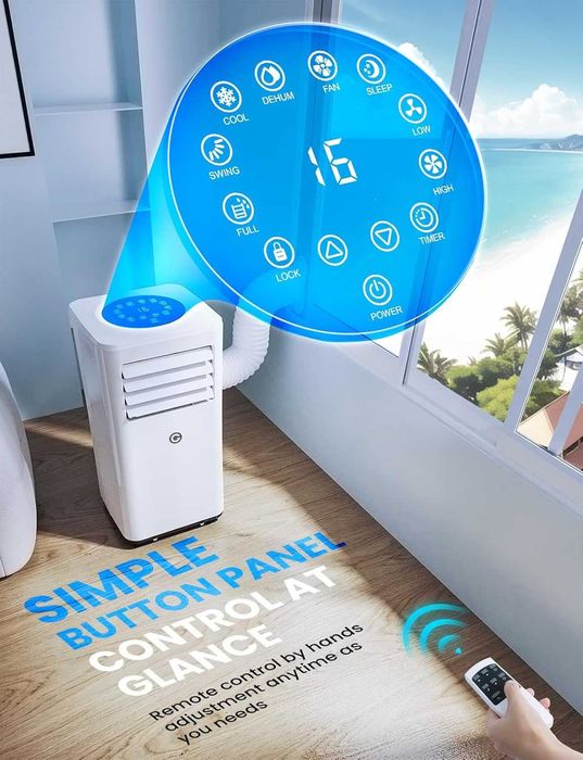 Aer condiționat 9000 BTU JHS – inverter – nou în cutie – kit complet